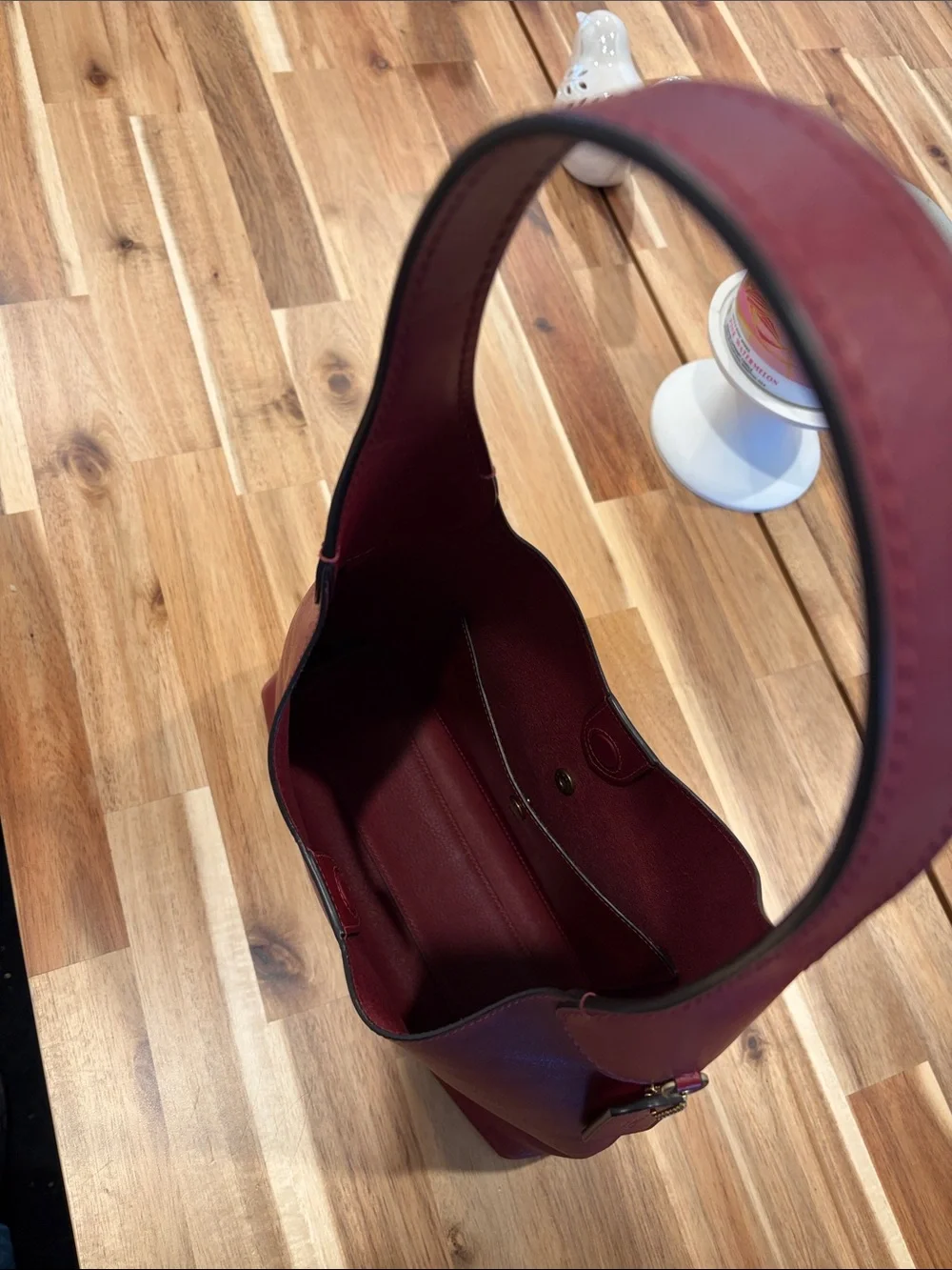 Coach Brooklyn 28 dark ruby